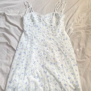 Floral Spaghetti Strap Dress